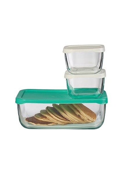 8693357529762 Set 3pz Frigo Vtr COMBO-96811, Cam, Beyaz