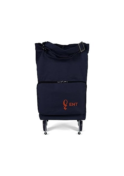 Ent Rklm Entcanta Çi̇ğdem Model Su Geçirmez, Ağır Yüklerde Yardımcı, 2 Tekerli ve Katlanabilir Alışv