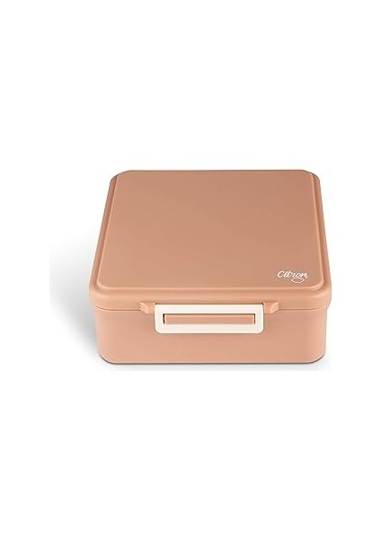 Citron Citron Grand Beslenme Kutusu Seti - 4 Bölmeli, Sosluk ve Çelik Kavanozlu - Blush Pink 119648