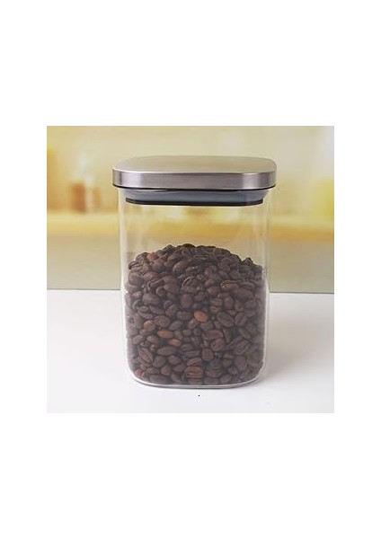 700ML Sızdırmaz Vakumlu Metal Kapaklı Borosilikat Cam Kavanoz – Hava Geçirmez & Dayanıklı G