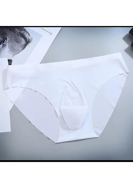 3 Lü Paket Erkek Lazer Kesim Dikişsiz Soft Külot, Erkek Iç Giyim, Erkek Üçgen Külot, Erkek Külot Set