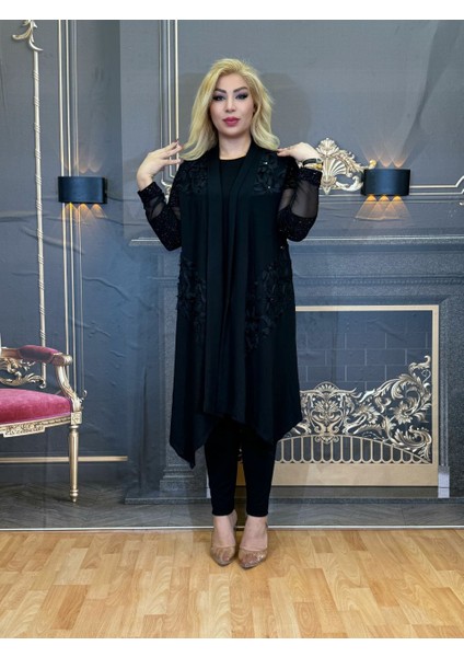 Yelek,pamuk Ipliği,işlemeli,diz Altı,günlük,kolsuz,siyah,yüksek Kaliteli,yazlik fırsatları