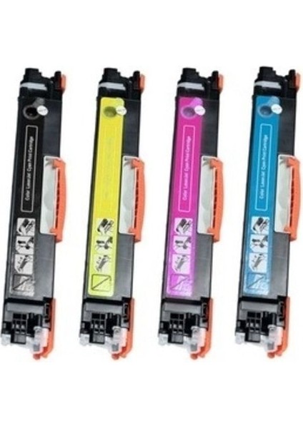 Canon Uyumlu CRG-729 4 Renk Set Toner LBP-7010C - 7018C 547865672