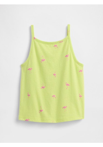 Kız Bebek Sarı Askılı Fitilli Atlet modelleri