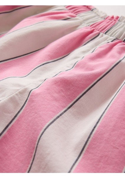 Kız Çocuk Pembe Poplin Easy Şort fiyatları