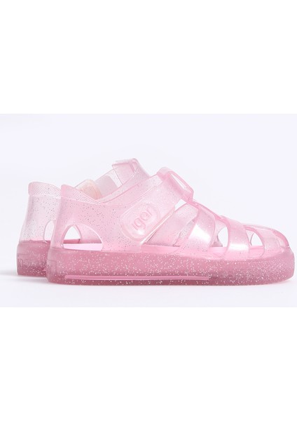 S10265 Star Glitter Çocuk Sandalet modelleri