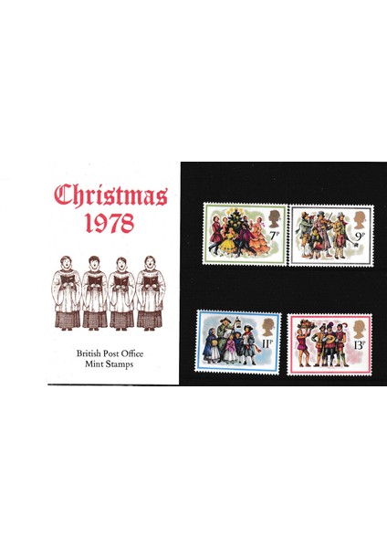 1978 Eksiksiz Ingiltere Noel Koleksiyon Seti