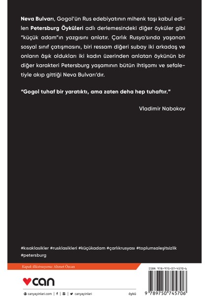 Neva Bulvarı - Nikolay Gogol fiyatları