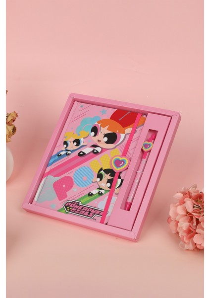 Powerpuff Girls Lisanslı Defterli Kırtasiye Seti fiyatları