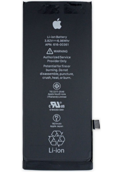 Apple iPhone 13 Mini Servis Batarya Pil