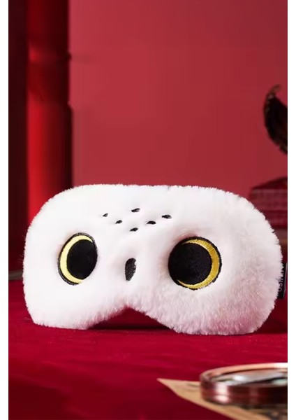 Harry Potter Lisanslı Peluş Uyku Gözlüğü - Hedwig