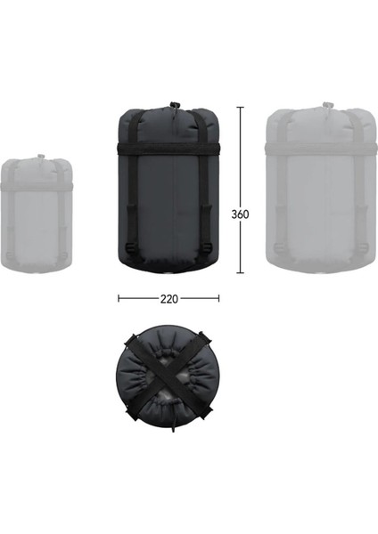 Sherpa 300 Uyku Tulumu - Sağ