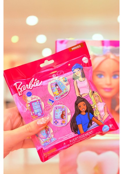 Barbie Lisanslı Kendin Yap Sallanan Eğlenceli Figürlü Kutu