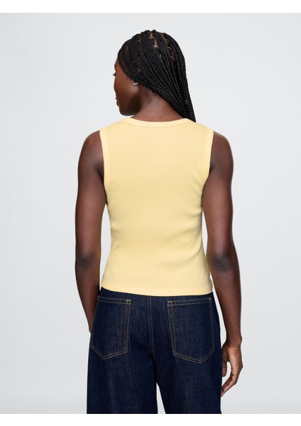 Kadın Sarı Fitilli Halter Yaka Atlet indirimleri