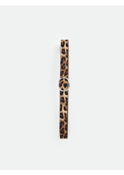 Lcw Accessorıes Kahverengi Leopar Desenli Kadın Kemer fiyatları