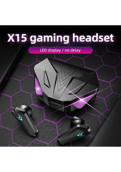 Fioplus Kulakiçi Bluetooth Gaming Kulaklık Kablosuz Oyuncu Kulaklık X15