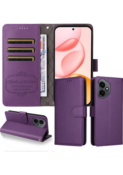 Honor 400 5g Rfıd Engelleme Pu Deri Telefon Kılıfı Bilek Kayışı ile (Yurt Dışından) modelleri
