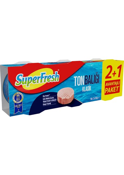 Ton Balığı 140 gr x 3 Adet