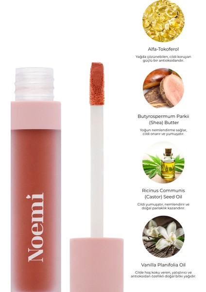 Lip & Cheek / Tint - Besleyici Özellik modelleri