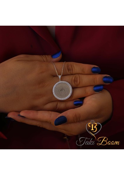 Dualı Kolye Allahın 99 İsmi Esmaül Hüsna Dualı Gümüş Kolye