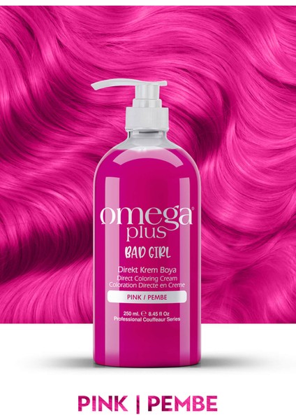 Bad Girl PEMBE Geçici-Renkli Amonyaksız Saç Boyası 250 ML fiyatları