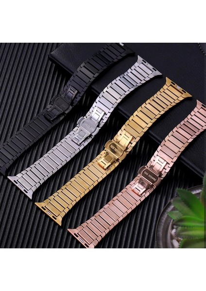 Apple Watch 38MM KR413 Fine Steel Kordon - Yıldız Işığı fiyatları