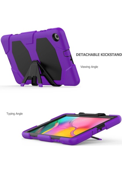 Samsung Galaxy T510 Tab A 10.1 Kılıf Griffin Tablet Kapak - Mor