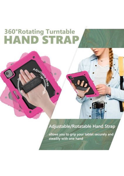 iPad Pro 11 (2020) Kılıf Pars Tablet Kapak - Pembe