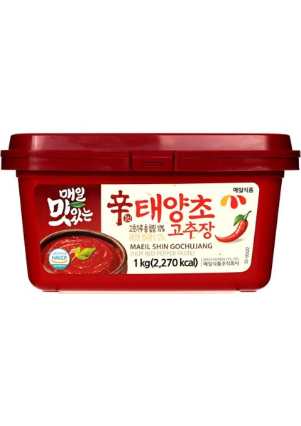 Kore Acı Biber Salçası Gochujang 1 kg x 12 Adet (Koli)