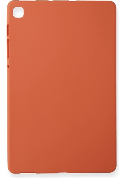 Samsung Galaxy P610 Tab S6 Lite 10.4 Kılıf Evo Tablet Silikon - Turuncu