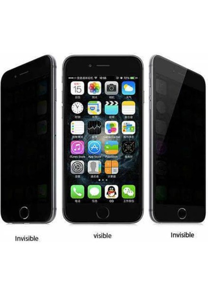 iPhone 7 Bilvis Hayalet Cam Ekran Koruyucu - Siyah