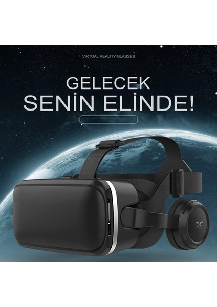 Shinecon SC-G04E 3D Sanal Gerçeklik Gözlüğü - Siyah
