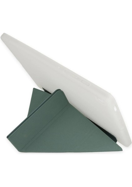Huawei Matepad Se Kılıf Kalemlikli Mars Tablet Kılıfı - Koyu Yeşil