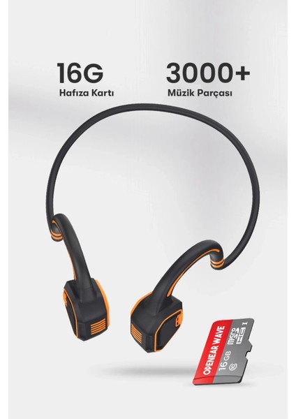 As9 Suya Dayanıklı Bluetooth Kulaklık - Siyah