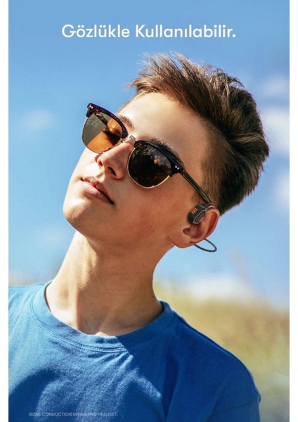 As9 Suya Dayanıklı Bluetooth Kulaklık - Siyah