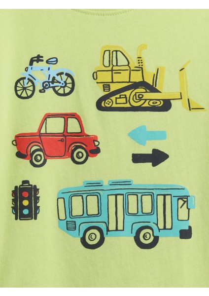 Erkek Bebek Açık Yeşil Gap Logo Grafikli T-Shirt fiyatları