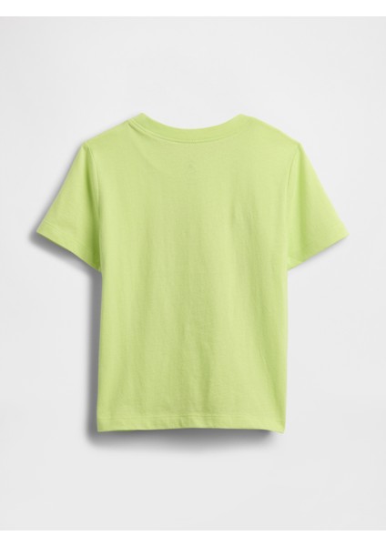 Erkek Bebek Açık Yeşil Gap Logo Grafikli T-Shirt modelleri