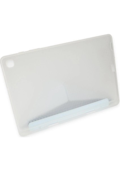 iPad Pro 12.9 (2021) Kılıf Kalemlikli Mars Tablet Kılıfı - Mavi