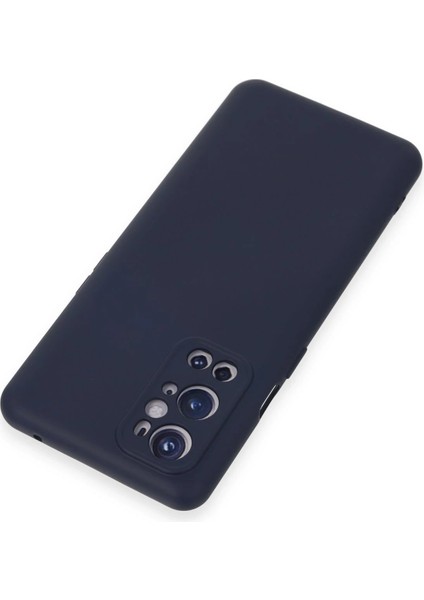 One Plus 9 Pro Kılıf Nano Içi Kadife Silikon - Lacivert modelleri