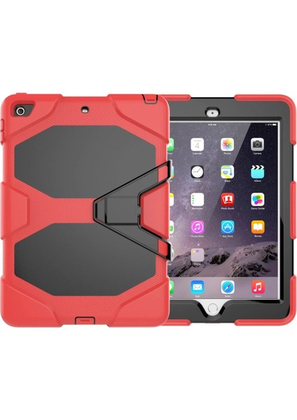 iPad 5 Air 9.7 Kılıf Griffin Tablet Kapak - Kırmızı