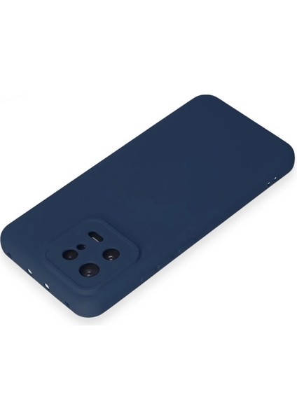 Xiaomi Mi 13 Kılıf Nano Içi Kadife Silikon - Lacivert modelleri