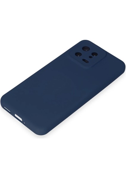 Xiaomi Mi 13 Kılıf Nano Içi Kadife Silikon - Lacivert fırsatları