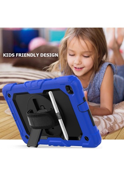 Samsung Galaxy T290 Tab A 8 Kılıf Pars Tablet Kapak - Mavi