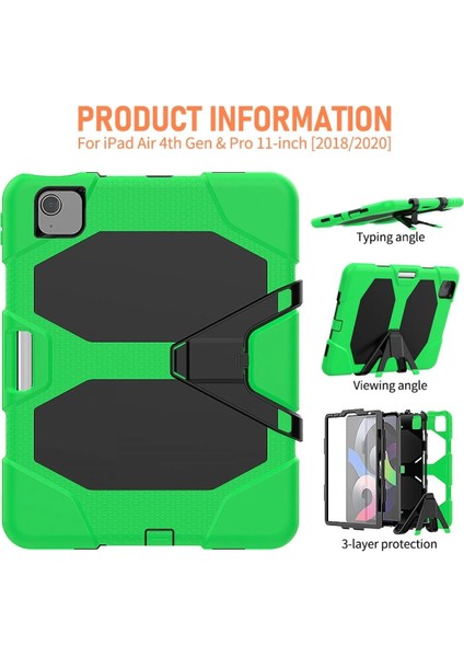 iPad Pro 11 (2020) Kılıf Griffin Tablet Kapak - Yeşil fırsatları