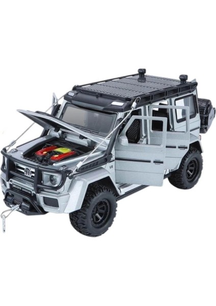 Eğitici Oyuncak XHD-B2421 -Vardem 1:24 Çek Bırak Işıklı ve Sesli Model Off Road Metal 1:24