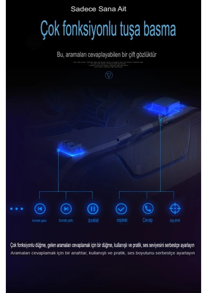 Shinecon SC-G02ED 3D Sanal Gerçeklik Gözlüğü - Siyah