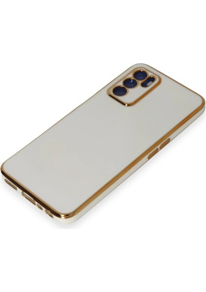 Oppo A16 Kılıf Volet Silikon - Beyaz fırsatları