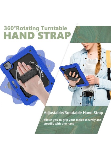 iPad Pro 11 (2020) Kılıf Pars Tablet Kapak - Mavi