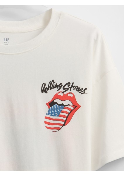 Erkek Çocuk Kırık Beyaz Grafik T-Shirt fiyatları