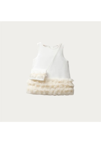 Kız Bebek Elbisesi Çantalı